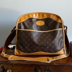 rare 1970s Louis Vuitton By The French Company carry on bag